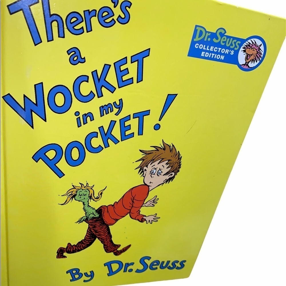 Dr Seuss There’s a wocket in my pocket 2002 hardback book